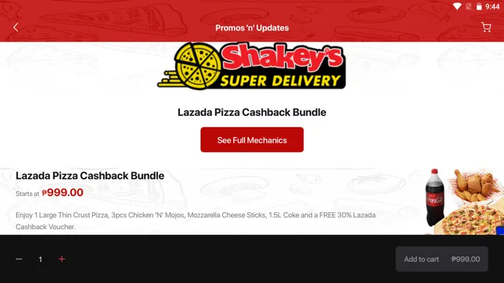 Shakey’s Super App android App screenshot 5